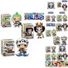 Funko Pop One Piece Luffy Brook Chopper Zoro Nami Law Actionfigur Spielzeug 9cm