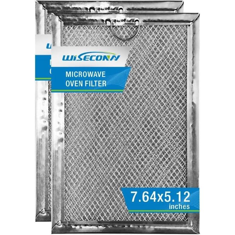 Air Filter Replacement,Microwave Grease Vent Filter for GE Model WB06X10359 and WB06X10309 (Size is 7.64x5.12x0.16 Inches 1-Pack) MAF-04