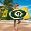 Green Bay Packers Fan Gear Beach Towel, Quick-drying, Easy to Care for, Suitable for Both Fitness and Beach Vacations,Sports Essential
