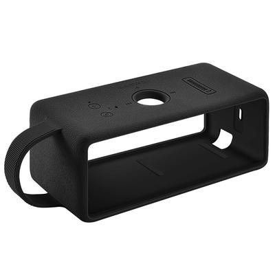 Silicone Anti-Fall Speaker Case with Handle Foldable Protective Cover Anti-Slip for Marshall EMBERTON III BT-Compatible Speaker