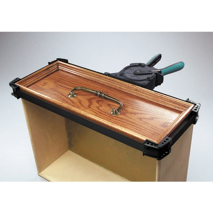 Ratschen-Rahmenpresse - wolfcraft - automatischer Einzug - 5 m Länge