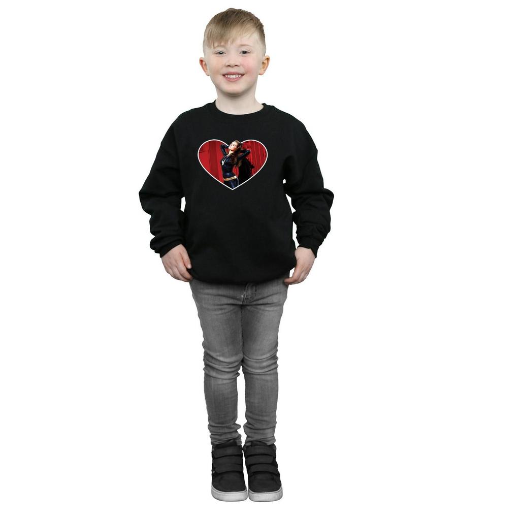DC Comics Boys Batman TV Series Catwoman Heart Sweatshirt
