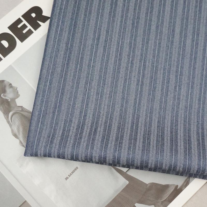 Gestreifter Arbeitsanzug für Frühling & Herbst - Polyester Viskose Spandex