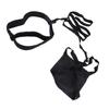 Schwimm-Fallschirm Professionelles Sicheres Tragbares Schwimm-Widerstandstraining Gürtel-Set für Kinder Erwachsene 30 cm / 11,8 Zoll Schwarz
