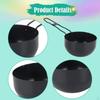 Mini Oil Warmer Pot with Spout Small Cookware Easy To Clean Handle,Melting Butter