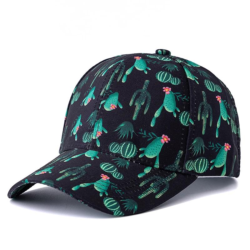 Unisex Summer Baseball Cap Fruit Print Outdoor Sun Hat Classic Women Cap