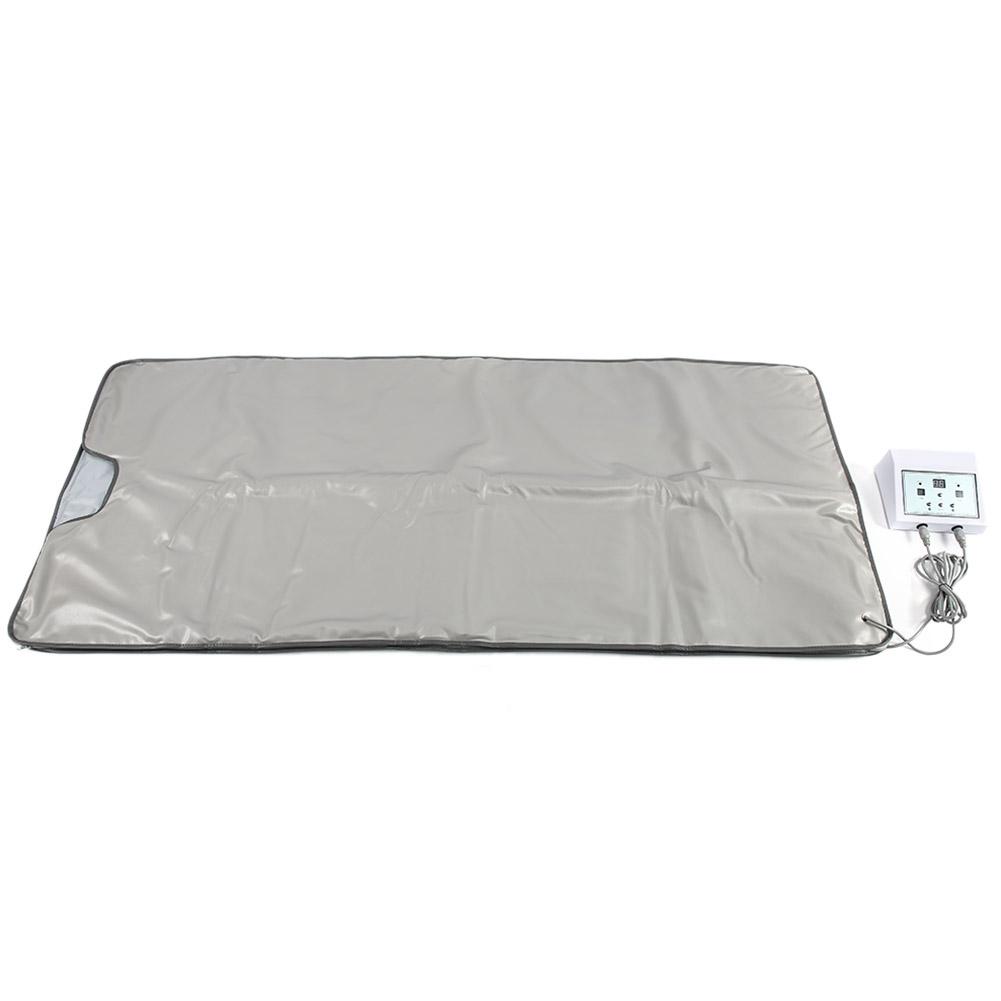 Far Infrared Adjustable Sauna Heating Blanket Detoxification Body Slimming Blanket (UK Plug)