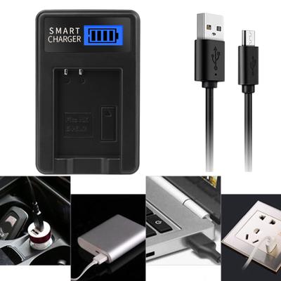 EN-EL12 Camera Battery Charger with LCD Screen for Coolpix S31 S6000 S610 S6100 S610C S6150 S620 S6200 S630 S6300 S640