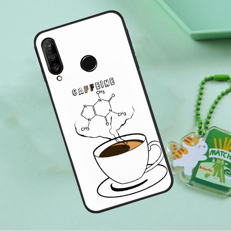 Science Chemistry Caffeine For Huawei Nova 8i 11i 12i 12s 9 10 SE Y90 Y60 Y70 Y72 Y61 Y91 P20 P30 P40 Lite P60 Pro Case