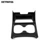 For Honda CR-V CRV  2024 2025 Carbon Fiber Center Console Water Cup Holder Decoration Frame Interior Accessories Car Styling