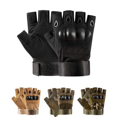 Halbfinger-Radhandschuhe, taktische Handschuhe, Outdoor, Militär, Herren, Handschuhe, Damen, Sport, Schießen, Jagd, Motorrad, Fahrradhandschuh, Zubehör