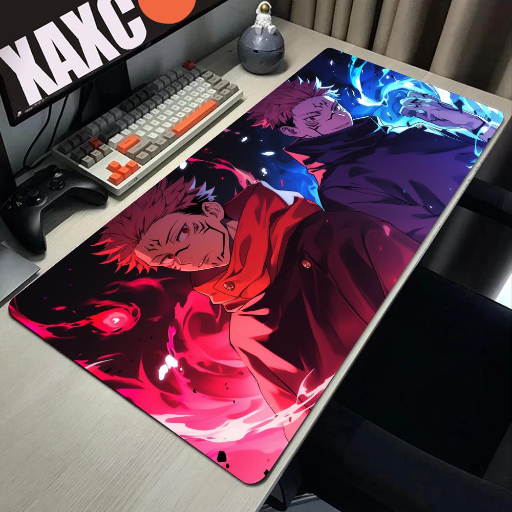 Jujutsu Kaisen XXL Muismat Anime Gojo Satoru Grote Gaming Muismat Gamer Bedrijf Toetsenbord Muismatten Tapijt Computer Bureau Mat