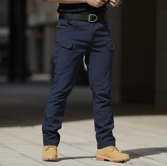 Men Military Tactical Pants Waterproof Cargo Pants Men Breathable Army Solid Color Combat Long Trousers Work Joggers S-5XL