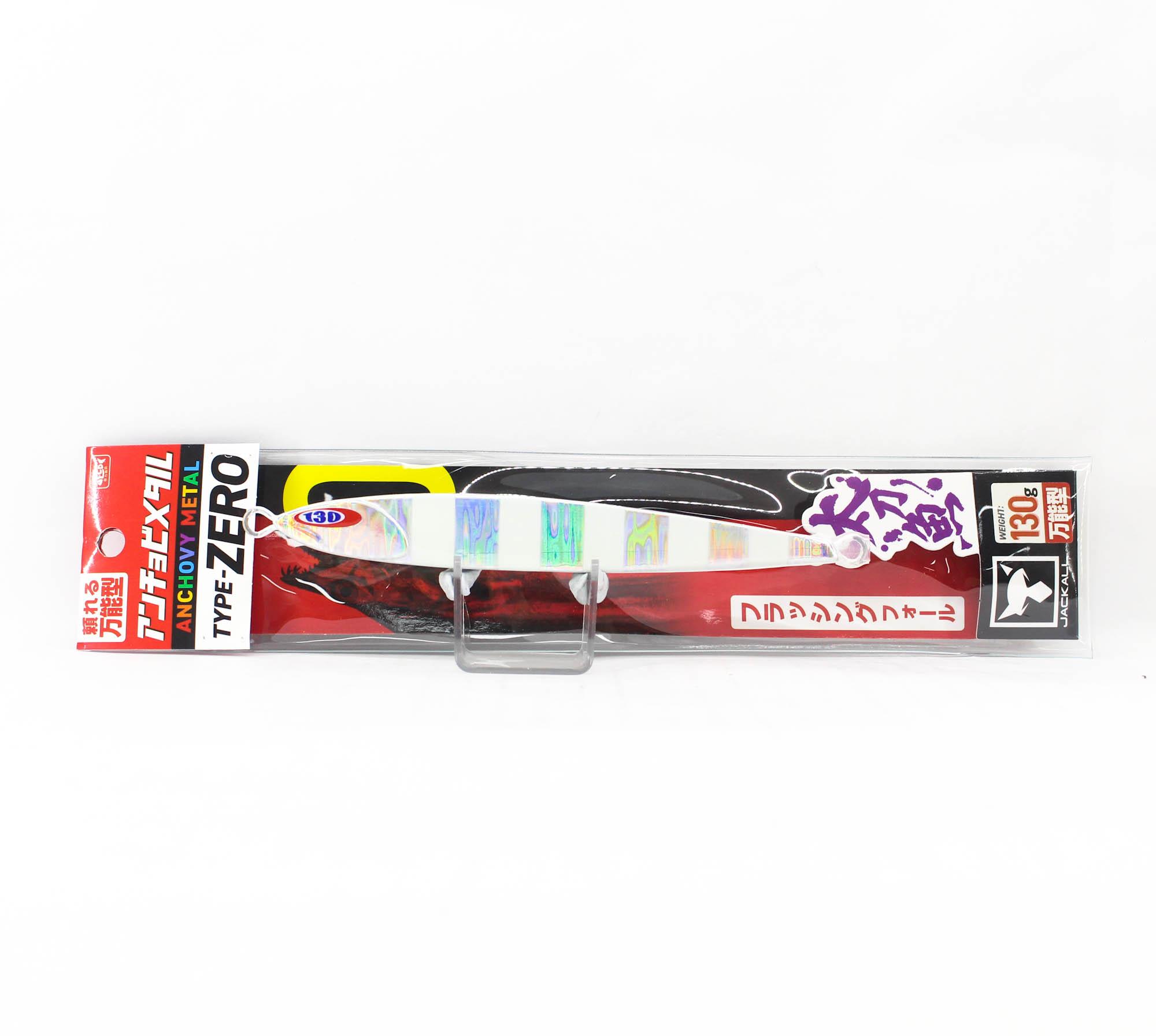 

Jackall Metal Jig Anchovy Type 0 Flush Fall 130 grams Glow Stripe (8267)