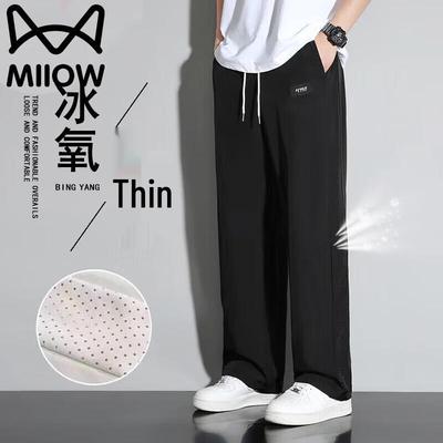 Men's Summer Ice-Cool Quick-Dry Straight-Leg Casual Pants