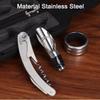 Wine Bottle Opener Creative 3 or 5 Piece Bottle Opening Kit Wine Accessories Set Corkscrew Set Gift Box for Wine Lovers