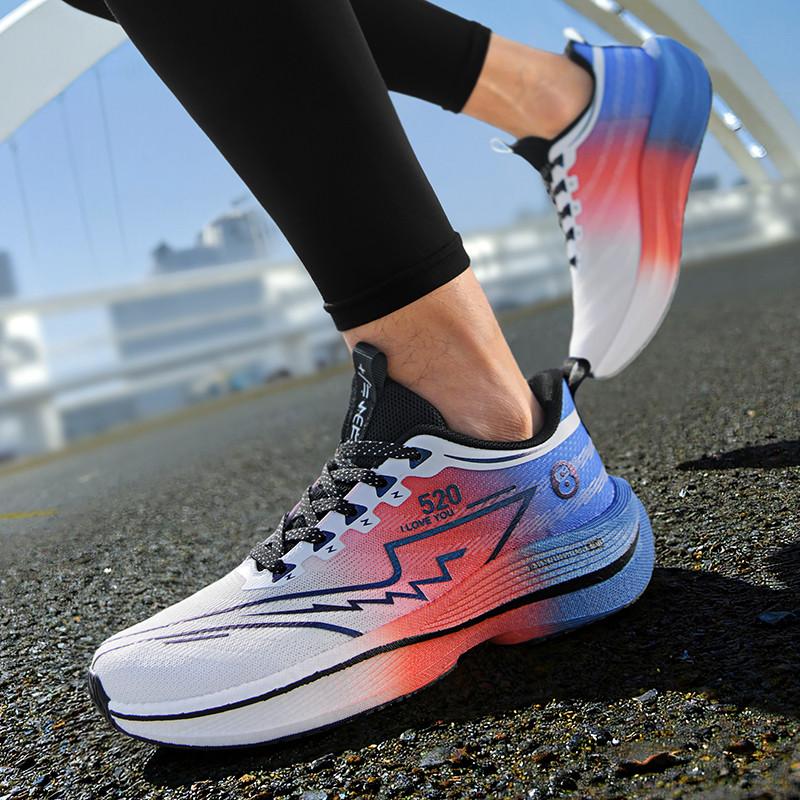 Neue Herren-Sneakers Racing Carbon Plate Sport-Laufschuhe Leichte, rutschfeste, professionelle Leichtathletik-Trainingsschuhe Tennisschuhe