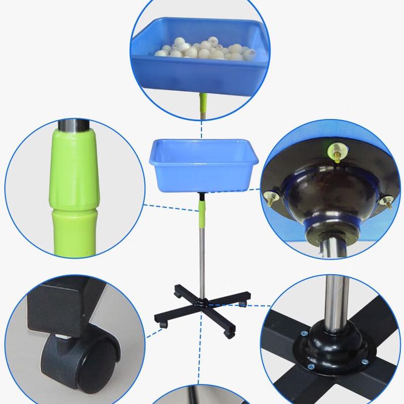 WEZHO Table Tennis Ball Collector Rack