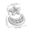 Non-Stick Candlestick Mold High Temperature Resistance Plaster Molds  Party Decoration