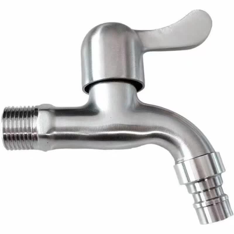 DN15 Single-Outlet 304 Stainless Steel Faucet