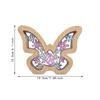 Butterflies Ornaments Decoration Gifts Carved Statue Hollow Butterfly Wood Spring Decor for Shelf Home Living Room Table Desktop