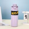 New Steel Spring Cup Big Cap with Handle Double Drink Thermos Cup Outdoor Portable Sports Kettle Durable Durable