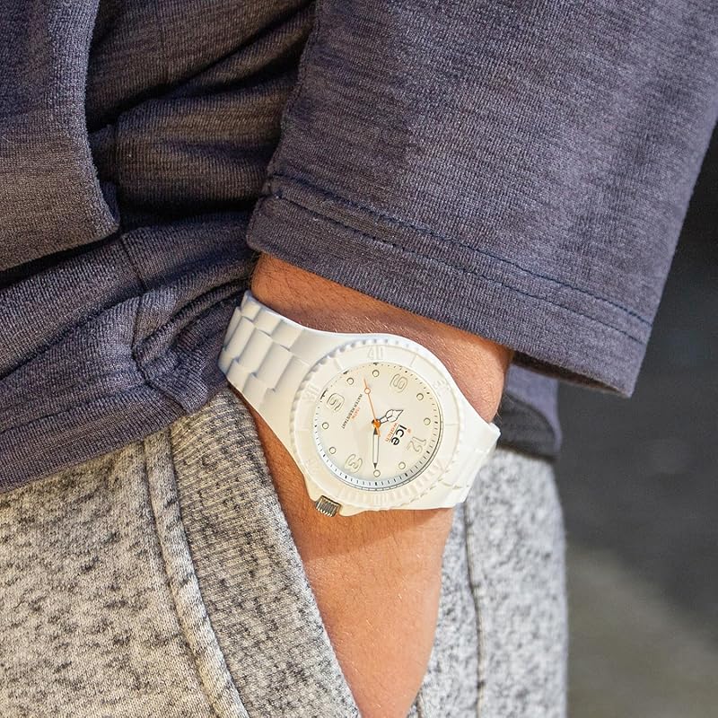 Authorized Distributor [Ice-watch] Ice Watch Clock Watch Men's Unisex 019150 Ice Generation ICE Generation White Forever Medium