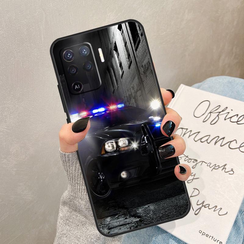 

Police Cars Light At Night Case For Oppo A78 A98 A18 A38 A58 A60 A80 A40 A77 A57 A17 A74 A54 A94 A96 A76 A16 A15 A5 Pro OPPO A94 5G
