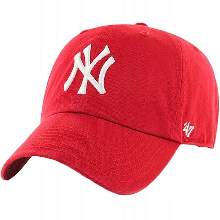 47 Brand Czapka Ny New York Yankees Clean Red - Ari