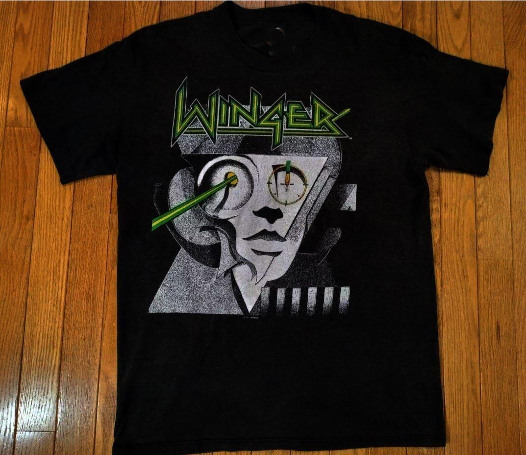 Vintage WINGER T-Shirt Concert Tour Band Size S-4XL Hair Metal 1988 Skid Row XXXXL