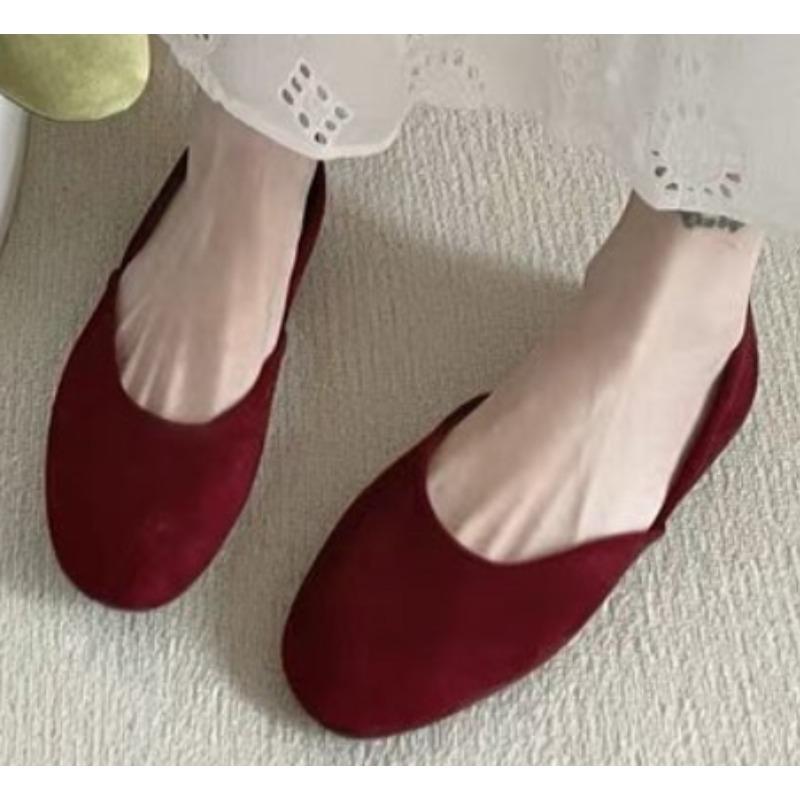

Модные лоферы, повседневные туфли с мелким вырезом для женщин, весенний новый стиль, трендовые сандалии для ходьбы, модные парусиновые туфли для платья, удобные zapatos mujer 40 красный