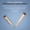 1/4 Inch Male To 3 Pin XLR Female Adapter Stereo 6.35 Mm Female To3-Pin XLR Male Mixer Juitar Microphone Connector 6.5-XLR Plug