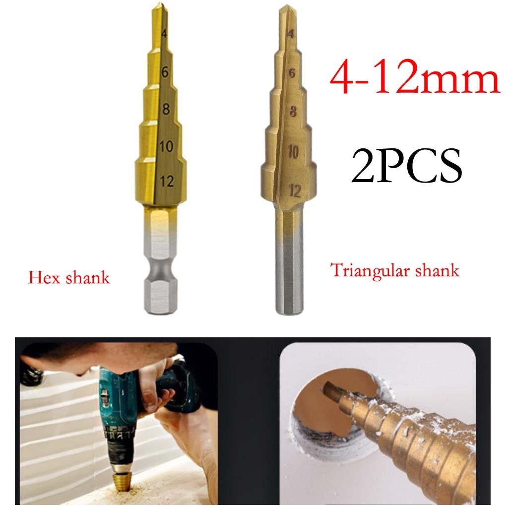 

Step Drill Bit Metal Hole Cutter Faster Smoother Cuts
