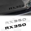 Vhodné pro RX300, RX350, RX500h, RX450h, RX270, RX200t Lexus zadní znak dekorativní kovové samolepky s písmeny