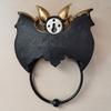 Halloween Bat Door Knocker Vintage Bronze Resin Bat Wall Hanging Decoration For Door Or Window Gothic Home Ornament
