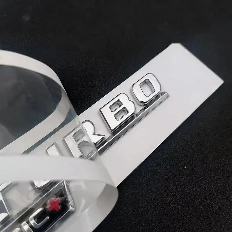 cfrbzt1 2025 Hot ABS For Mercedes Benz A 35 45 AMG W177 W176 A35 A45 A45S TURBO 4MATIC Car Trunk Letters Emblem Badge Logo Stickers Acce