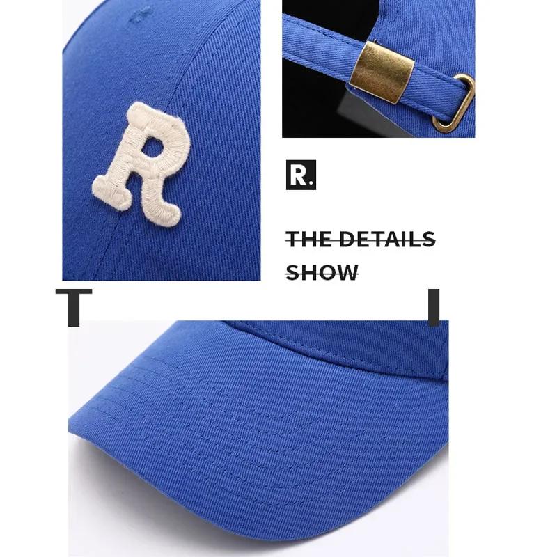 Big Head Baseball Cap For Men Cotton Outdoor Sport Snap Back Cap Dad Hats R Lette Large Size Deepen Trucker Cap 60-65Cm 65-70Cm