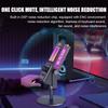 Gaming Microphone With Advanced Noise Cancellation For Clear Recording In Live Streaming Mobile Applications