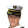 Cappello da Capitano per Velista Adulto Regolabile per Uomo e Donna Cappello da Festa Trucco Ballo Vestiti Marini Eccellente Elegante Accessori
