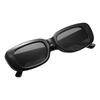2PCS Men's Retro Rectangle Glasses Frame Sun Glasses Stylish Retro Sun Glasses UV400 Shades Eyewear Ladies Goggles