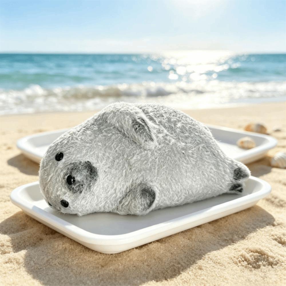 Slow Rising Simulation Seal Pinch Toy Realistic Seal Reduce Pressure Toys Reduce Anxiety Gift