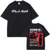Kris R Rapper Trap De Medallo 2025 Tour Cover TShirt  Unisex Trendy Hip Hop Gothic Style Crewneck Casual Streetwear TShirt
