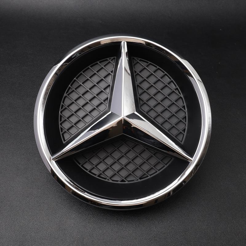 3D Front Grille Star Logo Emblem For Mercedes Benz C E R V VITO S CLA CLB W176 GL GLE GLC GLS W204 W205 W213 W253 Badge
