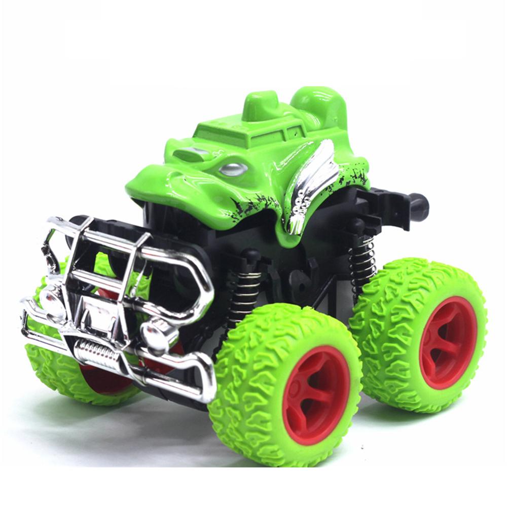

Игрушка инерционного автомобиля из сплава, портативный 4-колесный инерционный грузовик, игрушка, светлый цвет, имитация изысканного цвета для дома Size:11.3*9*7cm зелёный