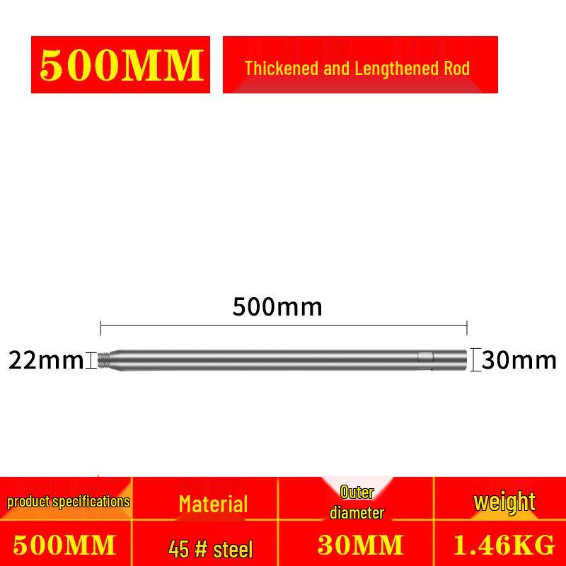 Heavy-Duty Diamond Drill Bit Extension Rod for Pipe Laying and Wall Hole Opening