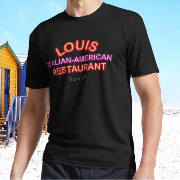 New Louis Italian-American Restaurant Active T-Shirt Funny Size S - 5XL S