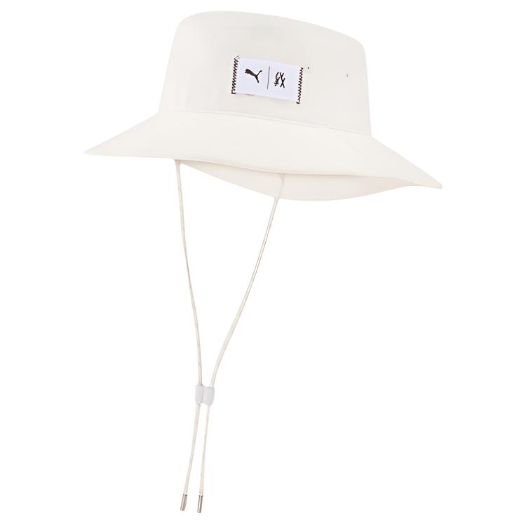 PUMA Bucket Hats Unisex White 022986-01 S/M