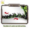 HUIQIBAO MOC Cobra Snake Animal Model Building Block Bricks Assembly Construction Toy For Children Kid DIY Game Home Desk Decor