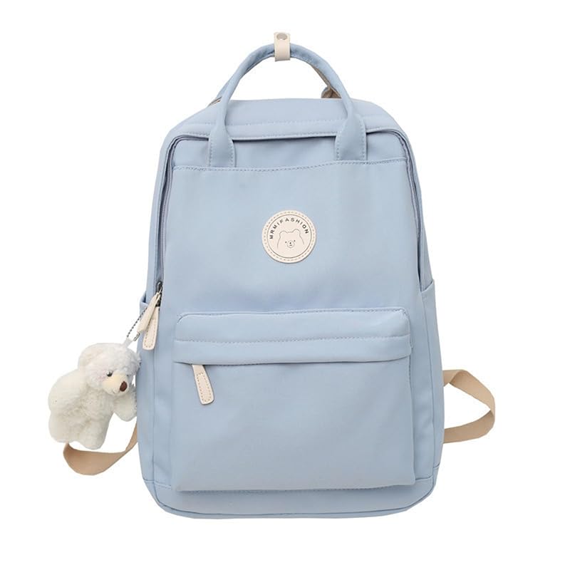 

[YasYouRi] ladies backpack pastel colors tablet PC lightweight cute water repellent school bag town backpack kids woman high school student girls