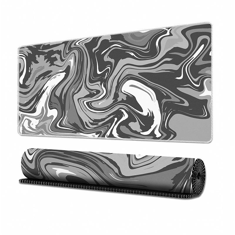 Mouse Pad Gamer Acessórios para Computador Gamer Grande Teclado Tapete de Mesa Preto Mousepad para Escritório Laptop Acessório de Mesa